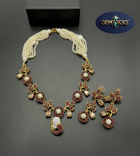 Mother of pearl Turkish mala set