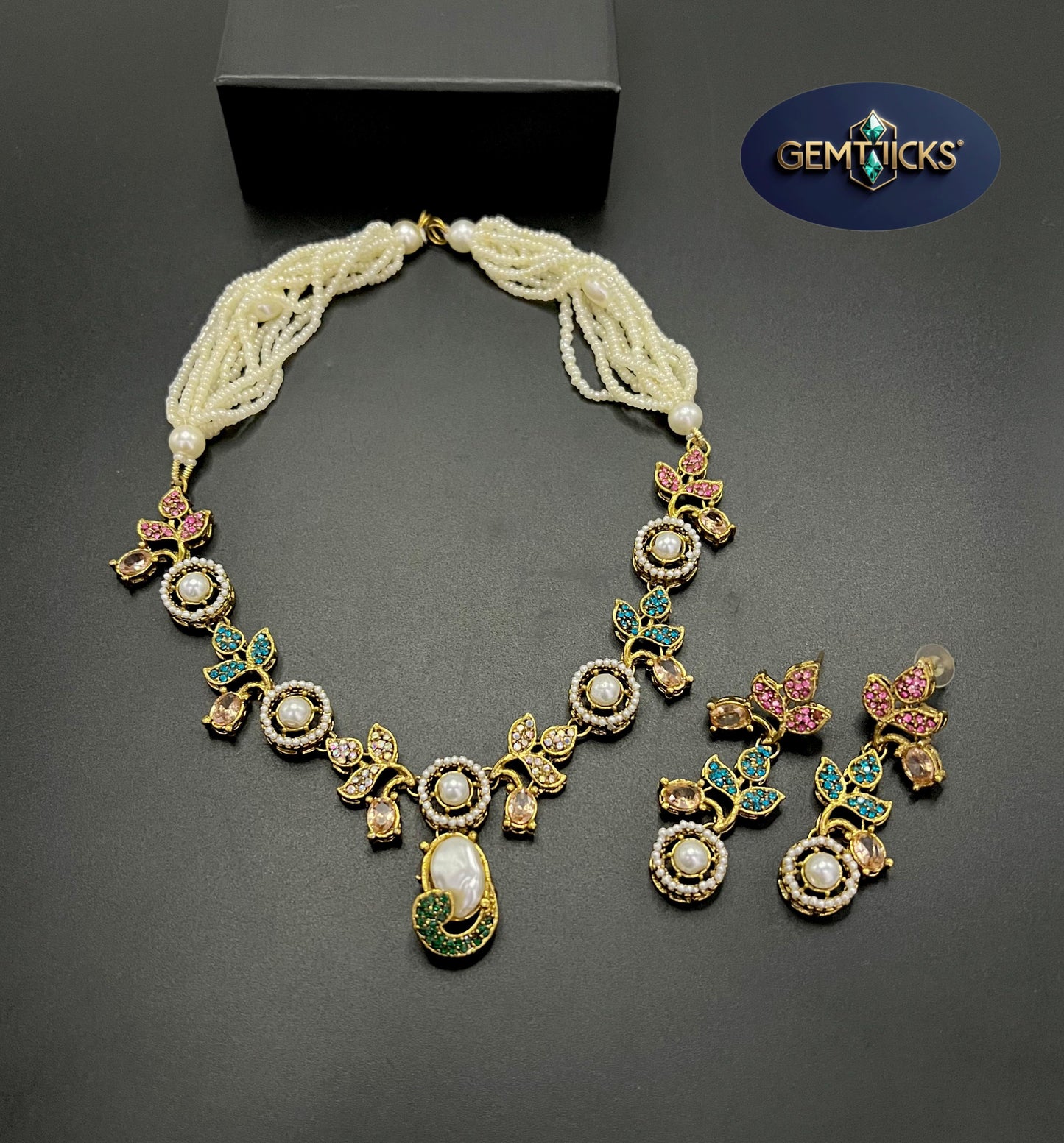 Mother of pearl Turkish mala set