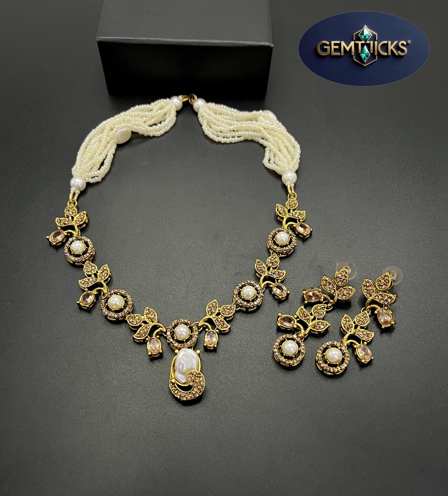 Mother of pearl Turkish mala set