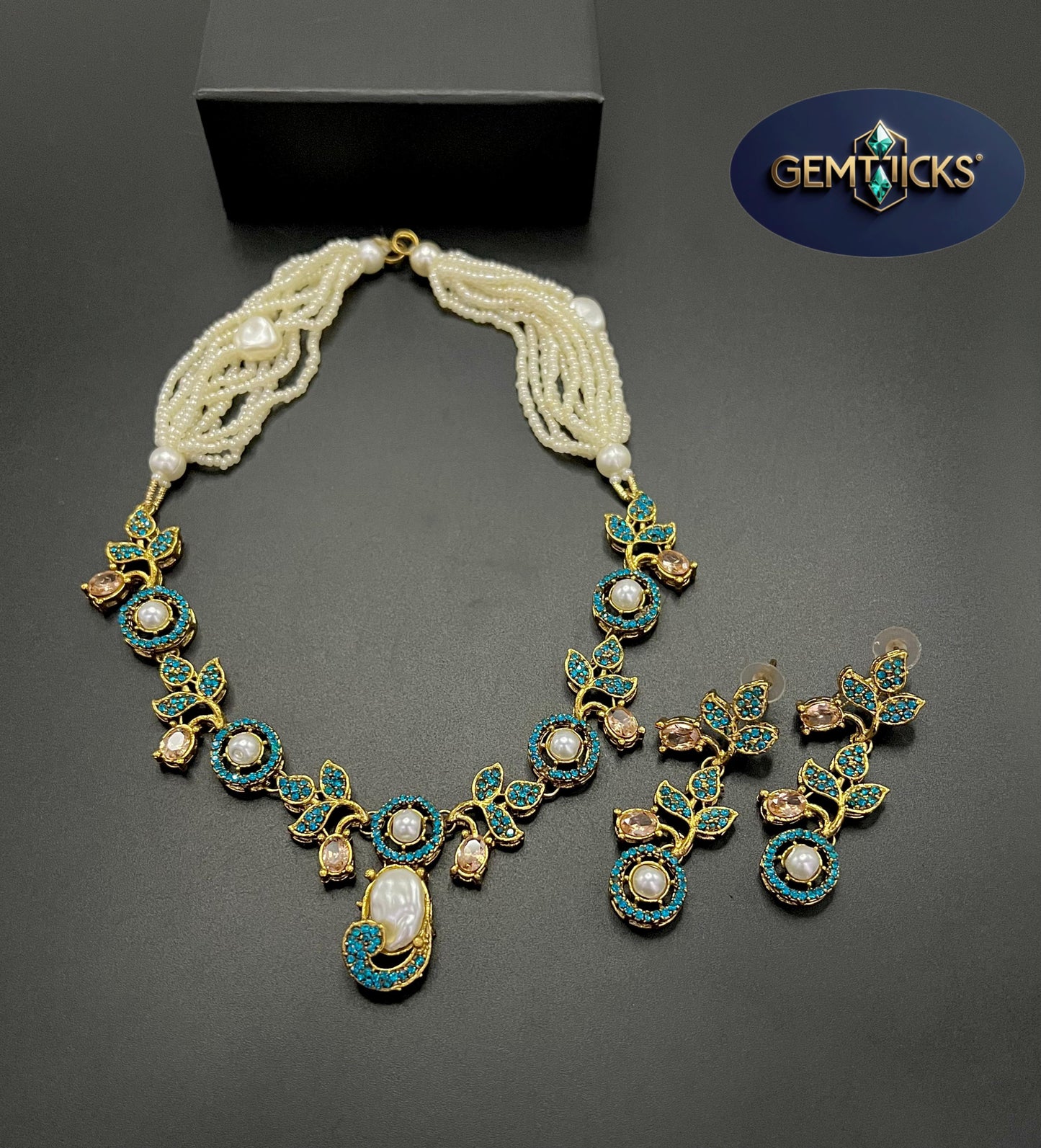 Mother of pearl Turkish mala set